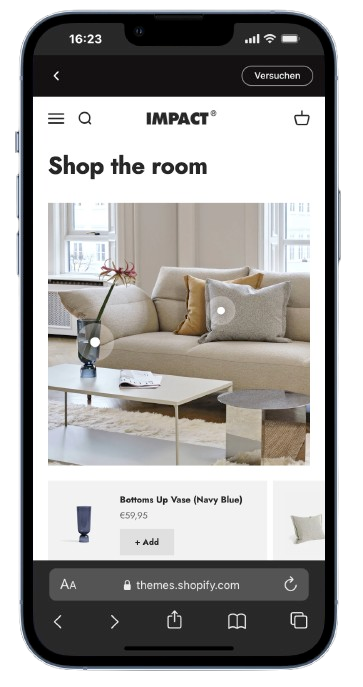 Impact Theme Cocoon Style - Warme Layouts für Interior und Home Decor Shops