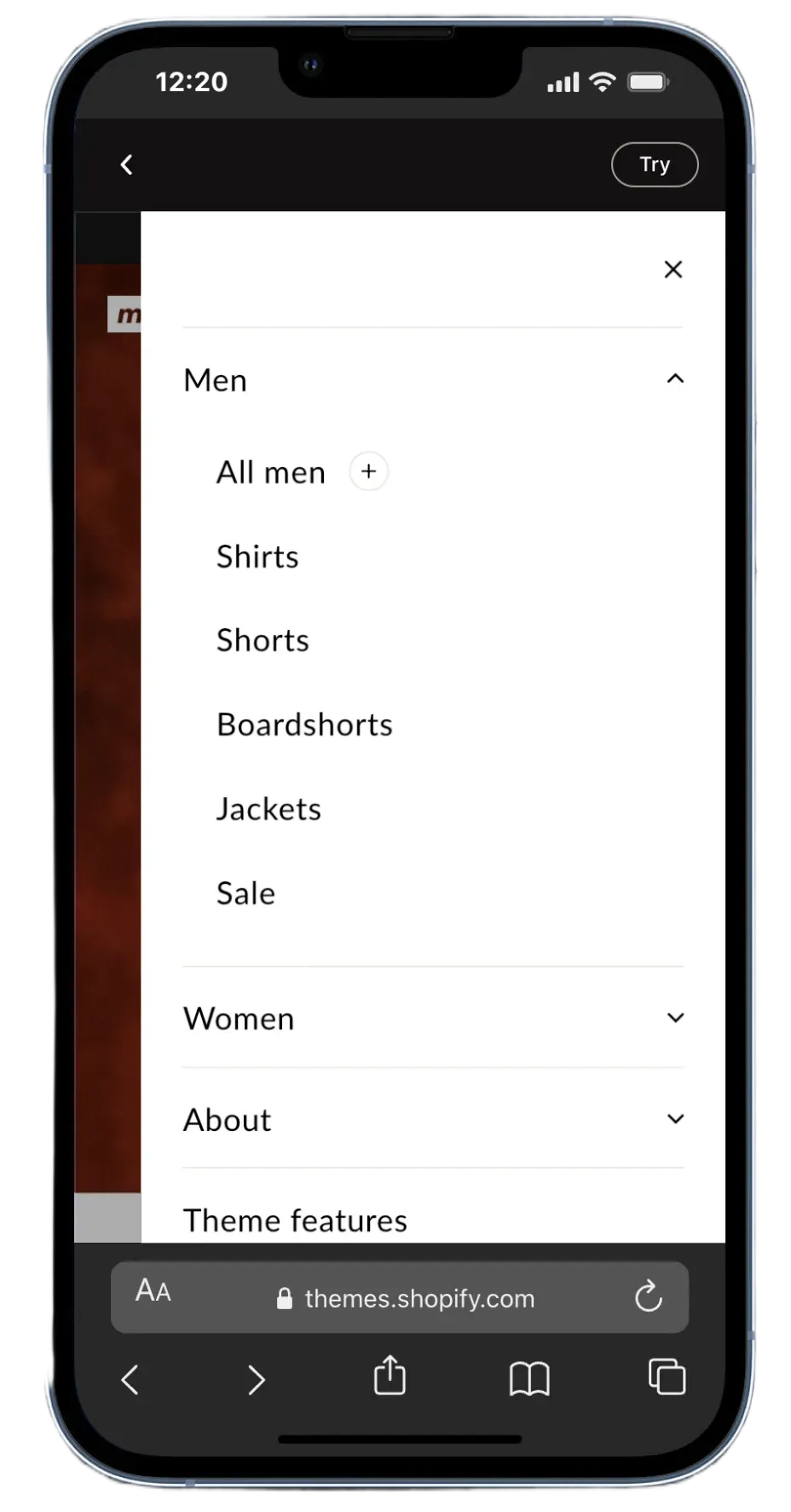 Motion Theme Motion Preset - Bold Tech Accessories Layout
