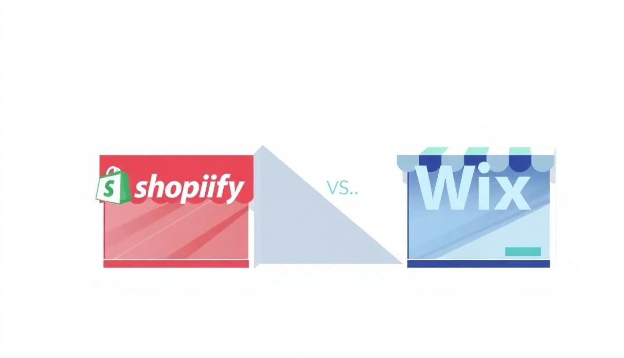 Shopify vs. Wix Vergleich für Online-Shops